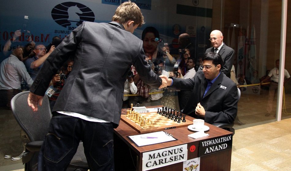 La tercera partida del match Carlsen-Anand