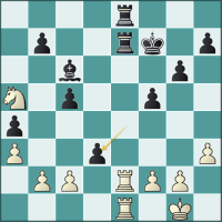 El rey negro decide la partida